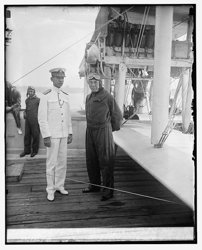 Adm. L.M. Nulton & T.D. Robinson at Annapolis, 8/7/25