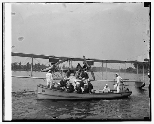 First flight of middies at Annapolis, [8/7/25