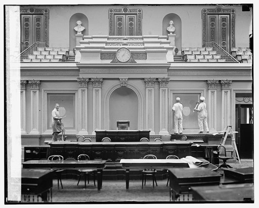 Redecorating senate chamber, 7/27/25