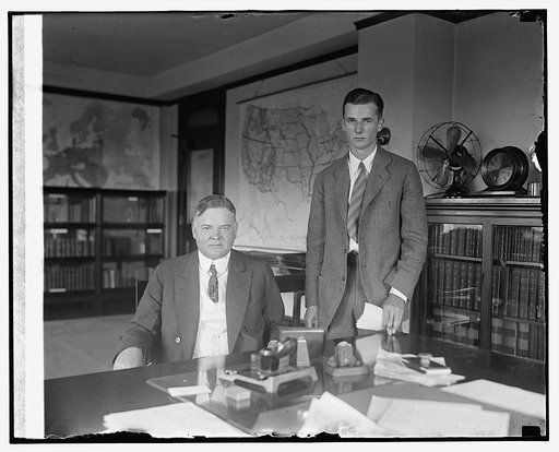 Sec. Hoover & son Allen, [8/11/25