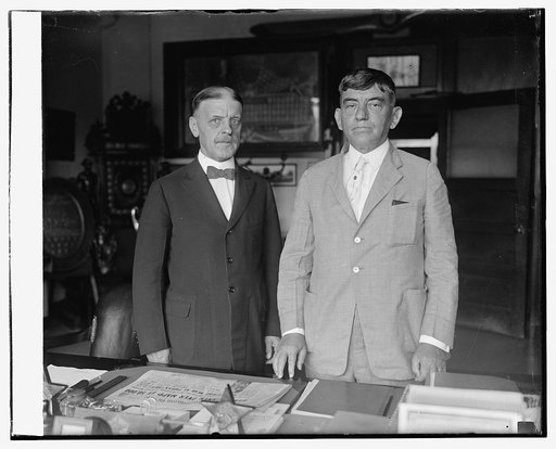 Gen. Lejeune (right) & Gen. Dion Williams, his asst., [8/5/25