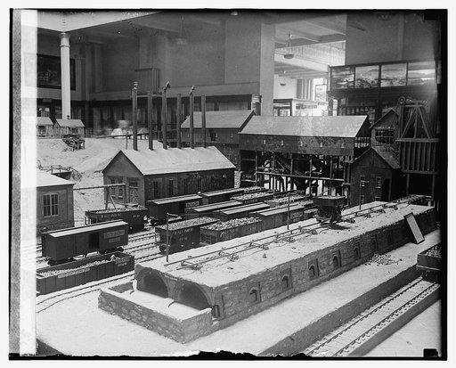 Miniature coal & coke mine at Smithsonian Institution, [8/25/25