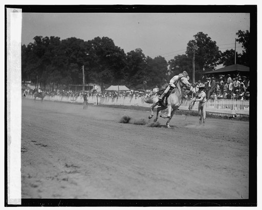 Rodeo stunts, Rockville Fair, [8/27/25