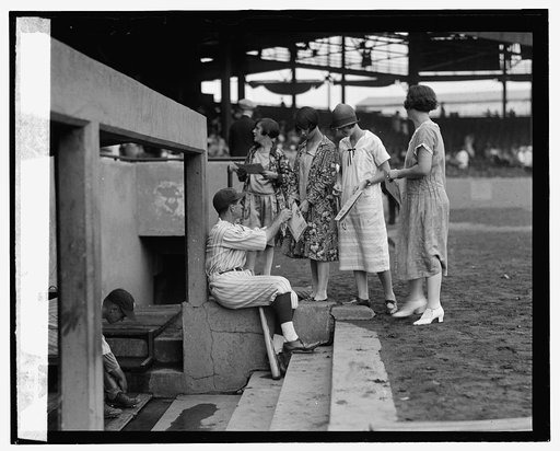 S. Harris with fans, 9/5/25