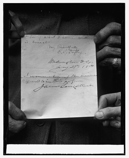 Edward S. Duffey certificate, 9/2/25