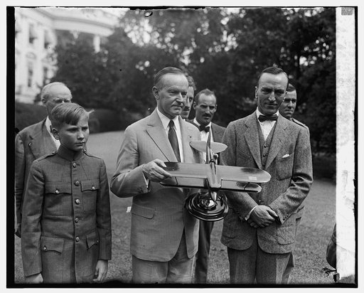Capt. Rickenbacker invites Coolidge to N.Y. Air Races, 9/14/25