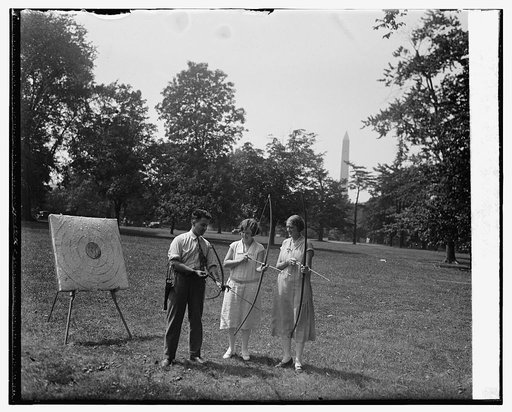Paul E. Garber, Miss Grace Stockman, Miss Mildred Archer, 8/27/25