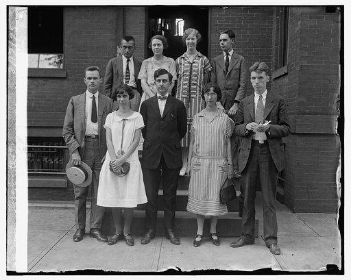 Students of Geo. Wash. Uni. in brain test, 8/17/25