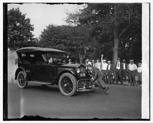 Demonstration of auto safety fender, 9/11/25
