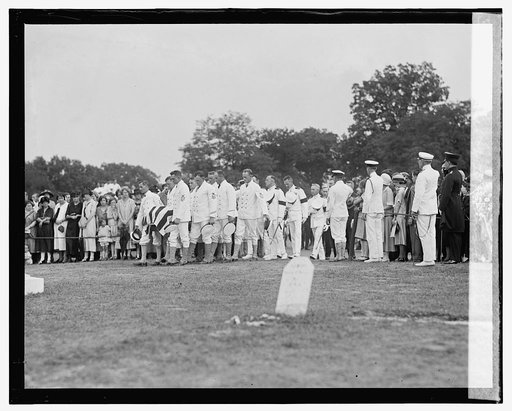 Burial of Lt. Lansdowne, 9/8/25