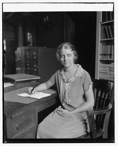 Miss Josephine Jenkins, Gen. Fed. of Women's Clubs
