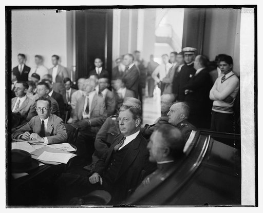 Dwight Davis before special aviation board, [9/21/25