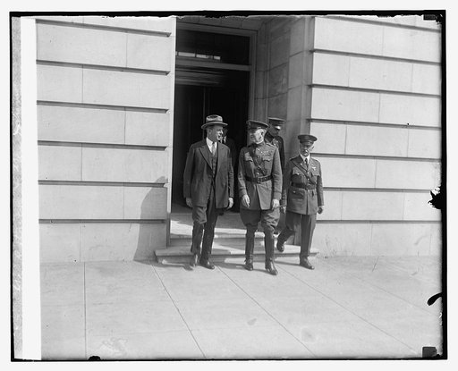 Dwight Davis & Gen. J.L. Hines, Gen. Patrick & Gen. Drum, [9/21/25