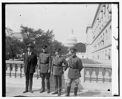 Davis, Gen. J.L. Hines, Gen. Patrick & Gen. Drum, 9/21/25