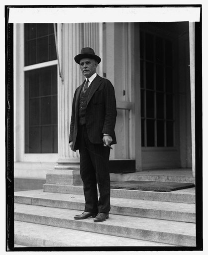 Clark Griffith at W.H., [9/25/25