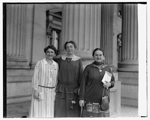 Mrs. Antoine Pfulf, Mrs. Louise Schroeder, Christine Teusch of Ger., [10/25