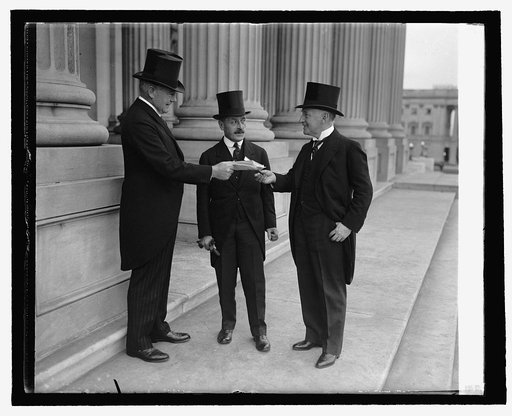 George Harvey, A.J. Law, High Edwards of Great Britain, 10/2/25