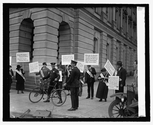 Demonstration by American Ass'n. recognizing Irish Republic, [10/3/25
