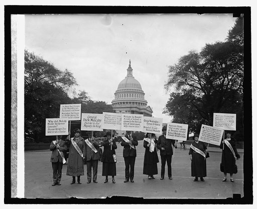 Demonstration by American Ass'n. recognizing Irish Republic, [10/3/25
