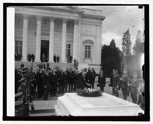 Great Britain delegation to Int. Union at Arlington, [10/5/25