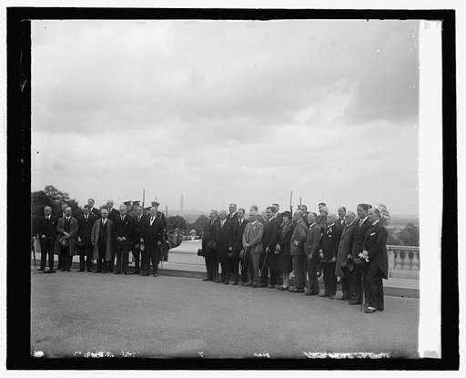 Great Britain delegation to Int. Union at Arlington, [10/5/25