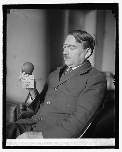 Original baseball patented 1883 and S.D. Castle of Patent off., 10/8/25