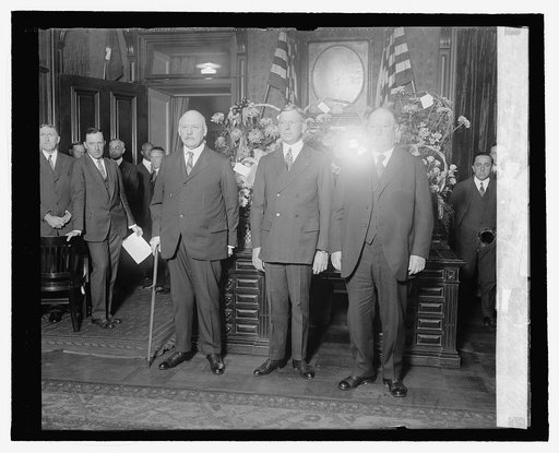 Snapped after swearing in of Dwight Davis by Taft, 10/14/25