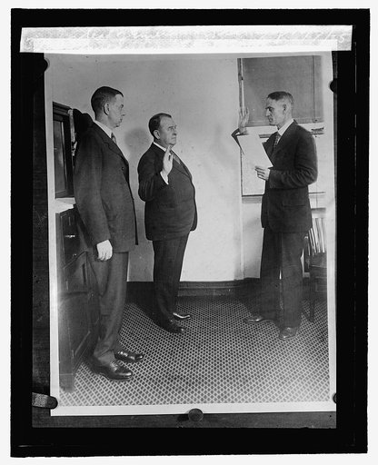 Swearing in E.O. Crowley as lead of Emergency Fleet Corp., 10/7/25