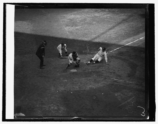 Judge out at home in 3rd inning, 10/10/25