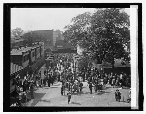 Baseball park during Series