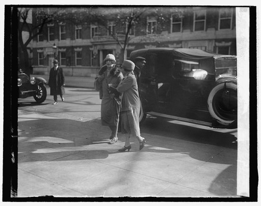 Mrs. Douglas MacArthur & Mrs. Edward Sturgis, 10/29/25