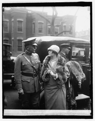 Col. Blanton Winship & Mrs. Douglas MacArthur, 10/28/25