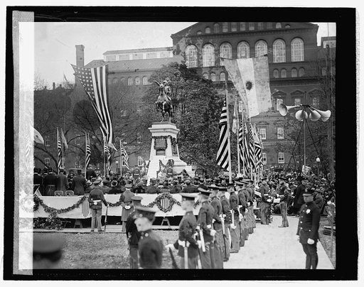 Unveiling of Statue to Gen. San Martin , [10/28/25