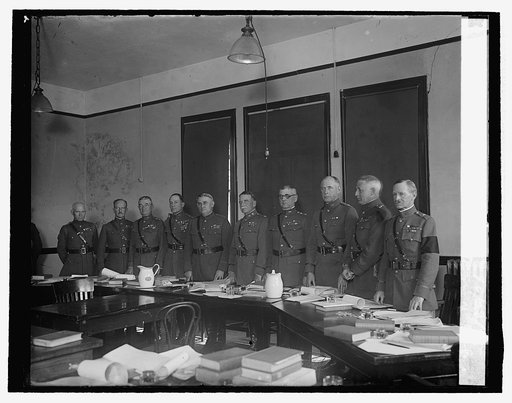 Members of court trying Col. Mitchell, 10/28/25