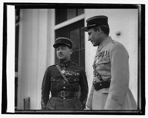 Capt. Rene Fonk & Maj. Georges Thenault of France, [10/29/25