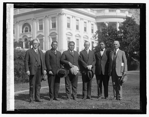 Indian Delegation invites Coolidge to Northwest Indian Congress, 10/23/25