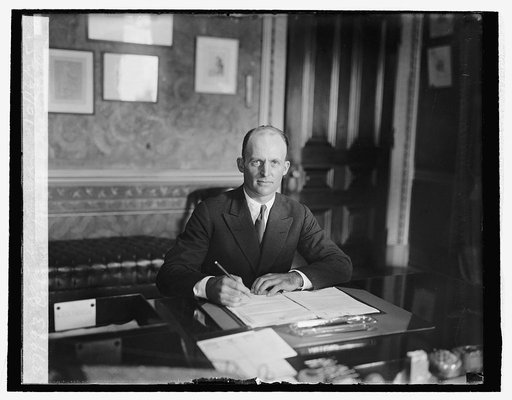 Colonel Hanford MacNider, Asst. Sec. of War, 10/16/25
