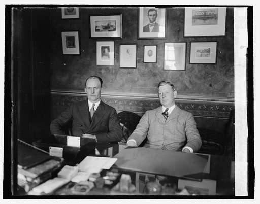 Asst. Sec. Hanford MacNider & Sec. Dwight Davis, 10/16/25