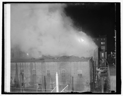 Rosslyn Packing Co. fire