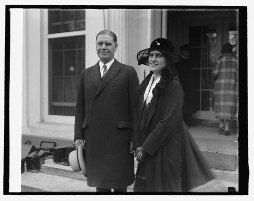 Gov. George H. Dern of Utah, Gov. Nellie Ross of Wyoming, 10/20/25