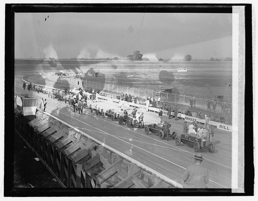 Lined up for start of 250 mile race, [10/26/25