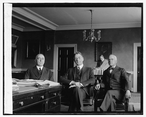 Adm. Joseph Strauss, Wilbur and Adm. Chas. B. McVay, 11/16/25