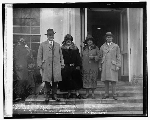 Dr. & Mrs. A.T. Brooks (left) and Mr. & Mrs. N.B. Weaver, 11/25/25