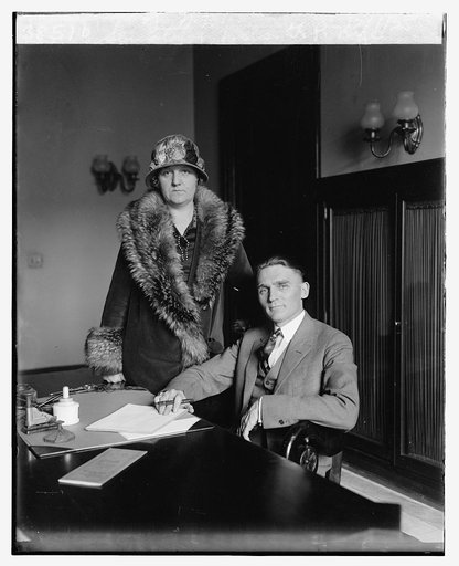 Senator & Mrs. G.P. Nye of N.D., 12/1/25