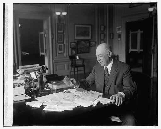 Wm. Mooney with letters to Santa Claus, 12/14/25