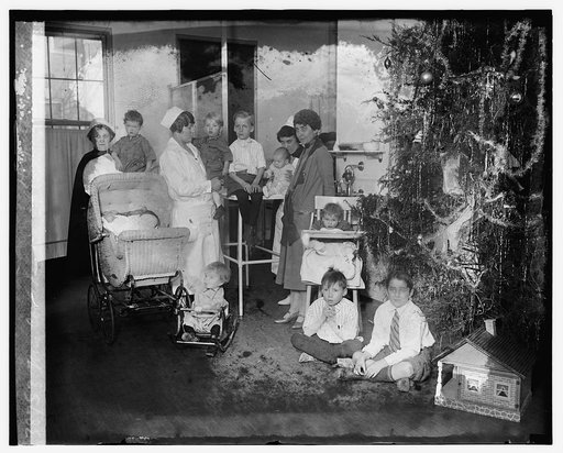 Mrs. Coolidge at Children's Hospital, 12/23/25