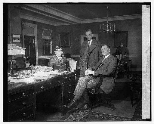 Gen. Lejeune, Gen. Butler & Sec. Wilbur, [12/28/25