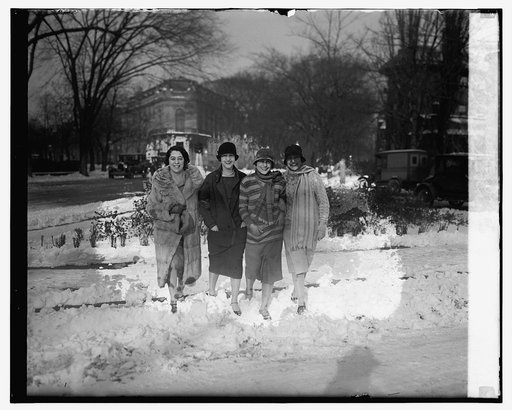 Sarah, Ragnel, Angelica, Juliette Pueyrredon, 1/9/26
