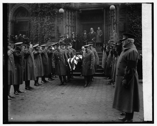 Funeral of Maj. Gen. Wm. H. Hart at St. Patrick's, 1/4/26