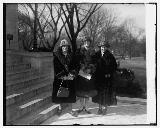 Misses Mary S. Moriarty, Katherine Garhardt, R.V. Chaney